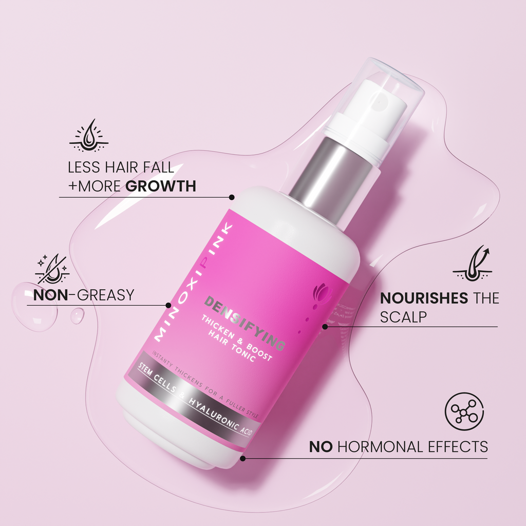 MINOXIPINK Densifying Hair Tonic- Thick & Boost