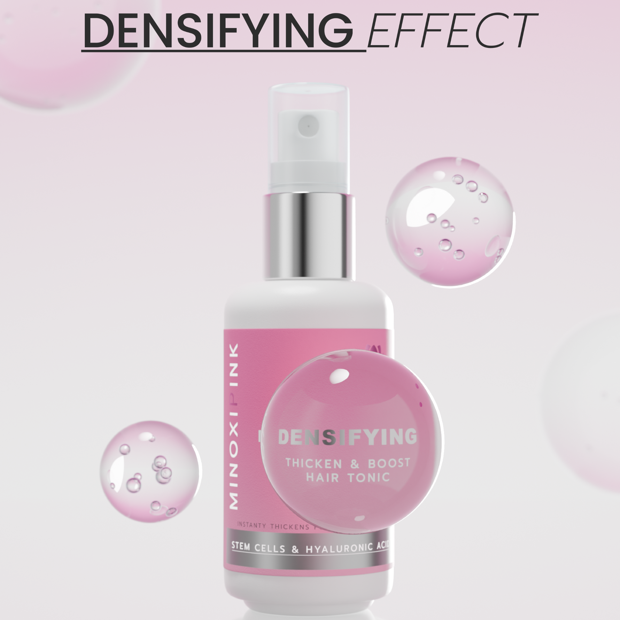 MINOXIPINK Densifying Hair Tonic- Thick & Boost